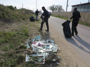 Giornata ecologica con i volontari del Cai sottosezione di Matera “Falco Naumanni