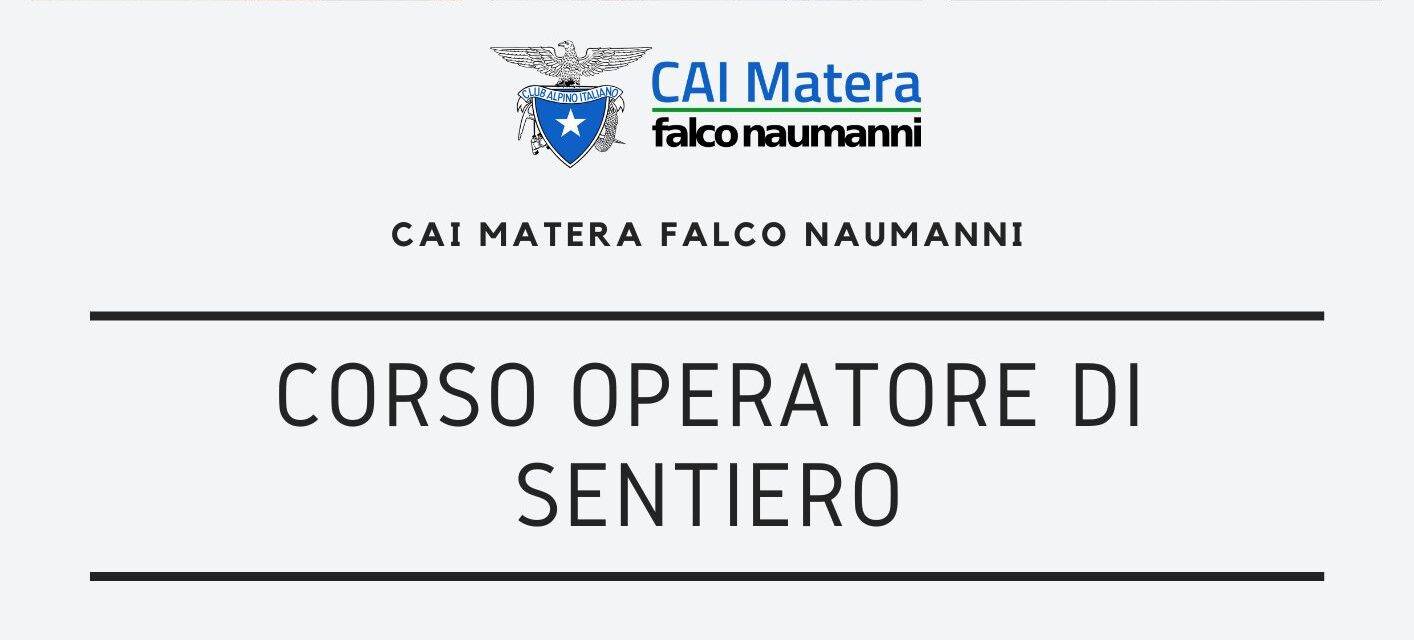 Corso “Operatore di sentiero”