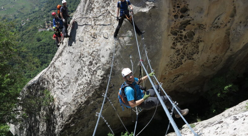 Via ferrata delle Dolomiti Lucane