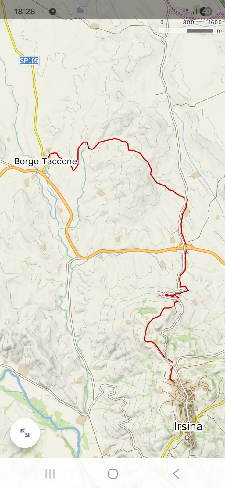Dal borgo Taccone a Irsina