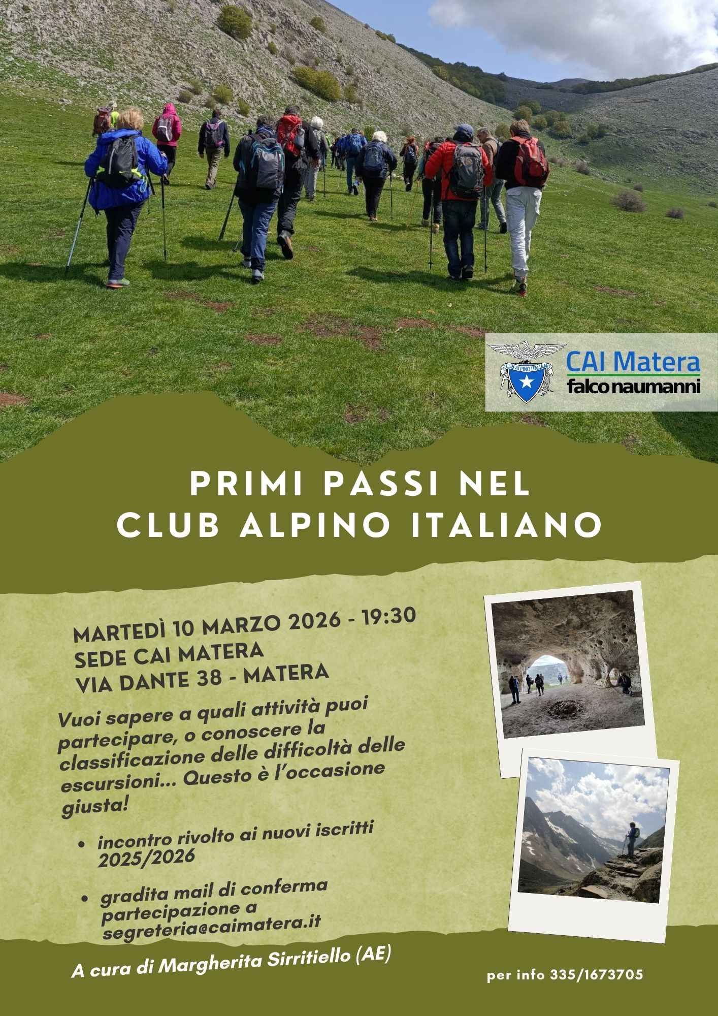 Primi passi nel Club Alpino Italiano