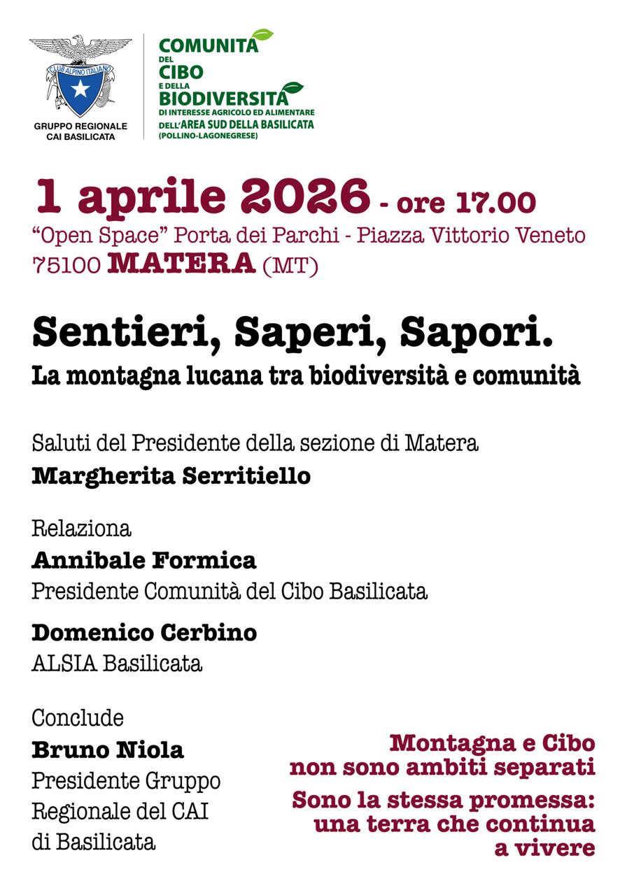 Sentieri, saperi, sapori